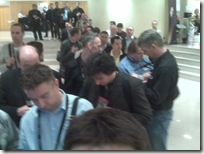 Waitlist queue for AppSpeed session - did get a seat though